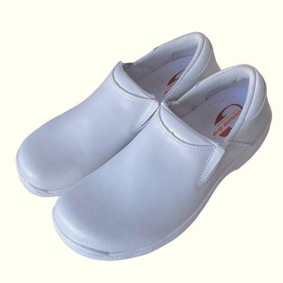 GENUINE GRIP FOOTWEAR MULE SLIP-ON MENS SIZE 8 WOMENS SIZE 8 White ECU - Picture 11 of 13